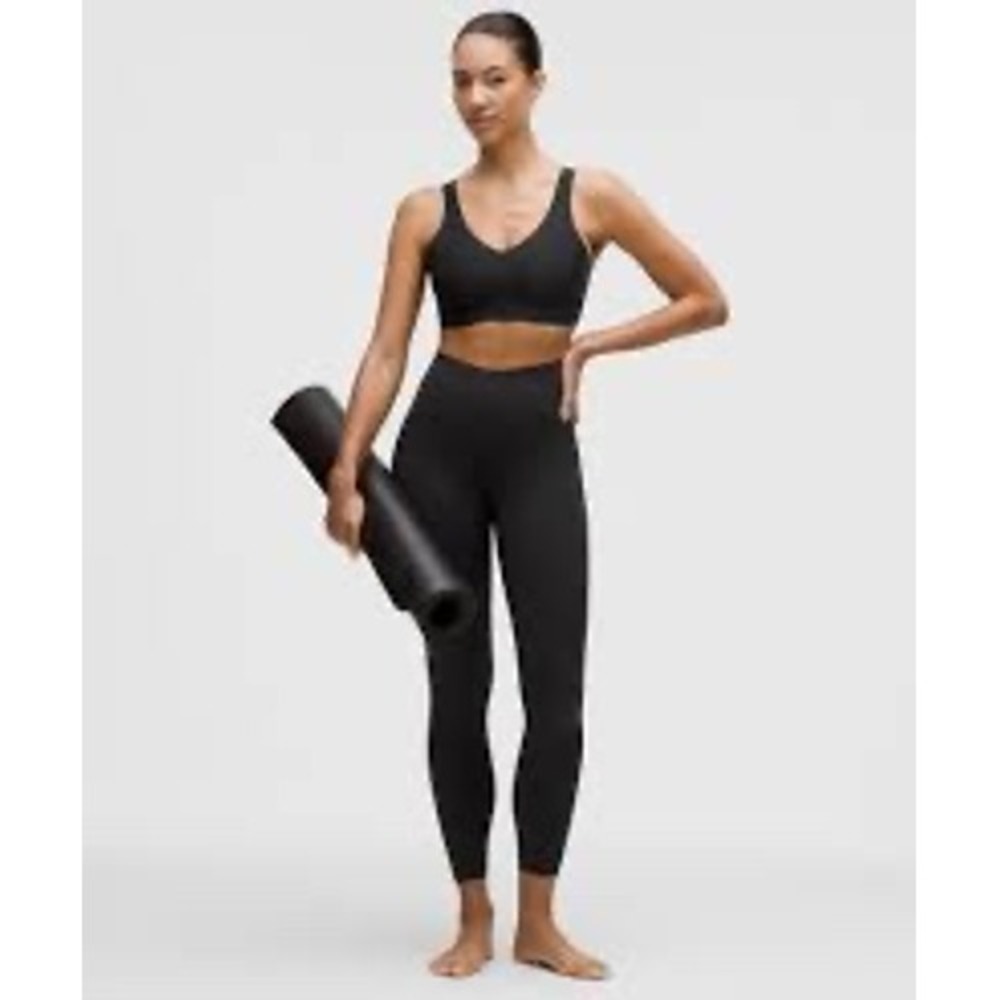Lululemon Glow Up High Rise Tight 25" Black Size 6 New With Tags